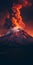Vibrant And Bold Volcano: Photorealistic Surrealism In Darktable Processing