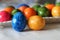 Vibrant, Bright, Colorful Marbled Easter Eggs - Lovely Home Decor for the Easter