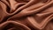 Vibrant Brown Silk Material With Curvilinear Design - Matte Photo