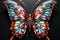 Vibrant butterfly Neon Colors