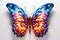 Vibrant butterfly Neon Colors