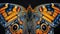 Vibrant butterfly wings in detailed photorealistic style, inspired by marsel van oosten