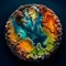 Vibrant and Captivating Collage of Satellite Imagery depicting Earth's Rich Colors