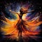 Vibrant and Captivating Cosmic Dance with Solar Flares