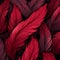 Vibrant Cardinal Feathers Seamless 3d Wallpaper