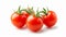 Vibrant Cherry Tomato: The Perfect Isolated Delight in