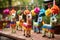 Vibrant Cinco de Mayo Pinatas: Colorful Festive Delight