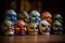 Vibrant Collection of Peking Opera Masks