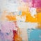 Vibrant Colorful Abstract Oil Painting On Canvas - Large Format