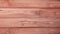 Vibrant Coral Wood Planks On Polished Wooden Background