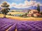 VIBRANT COUNTRYSIDE: lavender fields