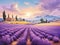 VIBRANT COUNTRYSIDE: lavender fields