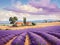VIBRANT COUNTRYSIDE: lavender fields