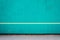 Vibrant cyan plaster wall