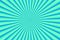 Vibrant Cyan Sunburst Pattern Background