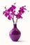 Vibrant Delights: The Alluring Beauty of Purple Vase Moth Orchid