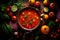 Vibrant Delights: Experience Gazpacho, the Revitalizing Cold Soup Bursting with Fresh Flavors