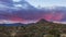 Vibrant Desert Sunset Landscape In Arzona