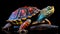 Vibrant Diamondback Terrapin: A Stunning Nature-inspired Art In 8k Resolution