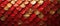 Vibrant Dragon Scales Create A Stunning Backdrop With Red And Gold Tones