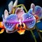 Vibrant and Enchanting Butterfly Orchid Close-Up