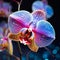 Vibrant and Enchanting Butterfly Orchid Close-Up
