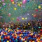 A vibrant explosion of confetti and balloons, creating a festive and joyful atmosphere2, Generative AI