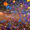 A vibrant explosion of confetti and balloons, evoking a sense of joy, excitement, and celebration4, Generative AI