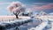 Vibrant Fantasy Landscapes: Snowy River And Idyllic Rural Scenes