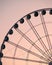 Vibrant Ferris wheel against a beautiful backdrop of a sunset sky on Myrtle Beach