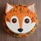 Vibrant Fox Cake: A Deliciously Detailed Rice Pudding Face Cake