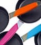 Vibrant Frying Pans