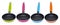 Vibrant Frying Pans