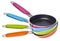 Vibrant Frying Pans