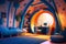 A vibrant, futuristic children's room with high-tech amenities and playful design elements, generative ai