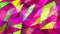 Vibrant Geometric Mosaic Magenta and Chartreuse Abstract Pattern