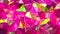 Vibrant Geometric Mosaic Magenta and Chartreuse Abstract Pattern