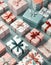 Vibrant Gift Boxes, Generative AI