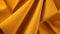 Vibrant Golden Fabric Close-up: High Resolution, Flowing Textures