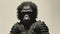 Vibrant Gorilla In Leather Suit: A Captivating Film Still