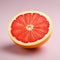 Vibrant Grapefruit: A Berrypunk-inspired Graphic Design With Vray Tracing