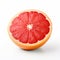 Vibrant Grapefruit: Stunning Product Photography On White Background