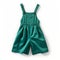 Vibrant Green Overalls For Infant Girls - Inspired By Julie Blackmon