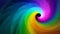 Vibrant Happy Colorful Rainbow Swirl Abstract Fractal Background