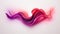 Vibrant Heart Waves: Abstract Beauty in Red, Pink, and Purple