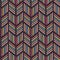 Vibrant Herringbone Chevrons Vector Repeat Pattern Background Design