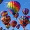 Vibrant Hot Air Balloon Spectacle