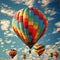 Vibrant Hot Air Balloon Spectacle