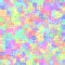 Vibrant Jewel Tone Rainbow Squares Background