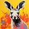Vibrant Kangaroo: A Neo-pop Icon Of American Iconography